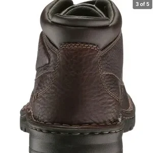 Clarks Shoes Clarks Mens Vanek Rise Leather Ankle Safety Boots